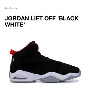 Jordan Lift Off Black and White